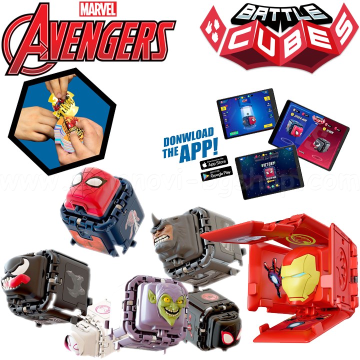 * Marvel Spiderman BATTLE CUBES   "   " 